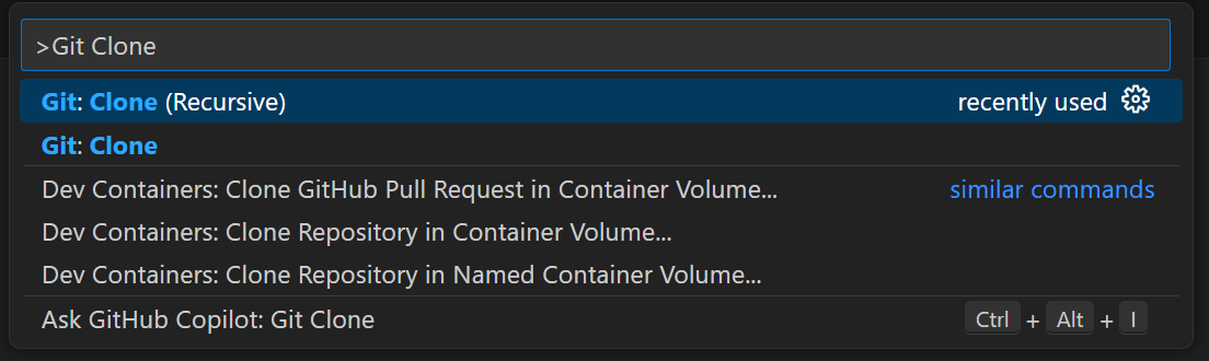 Git clone command